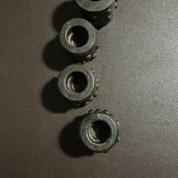 Vintage 90’s tapered nail head candle holders - Picture 5 of 10